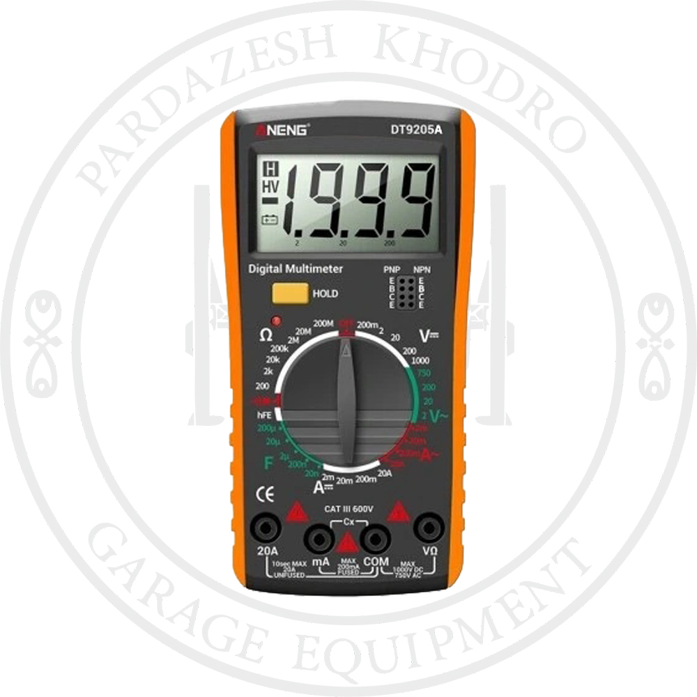 مولتی متر دیجیتالی مدل ANENG DT9205A