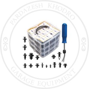 کیت خارپلاستیکی 620عددی با خارکش فلزی