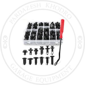 کیت خارپلاستیکی 240 عددی با خارکش فلزی