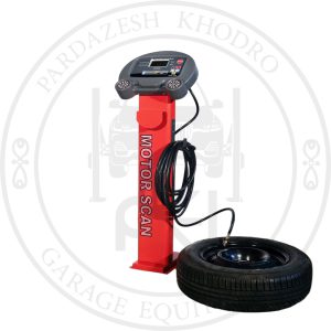 دستگاه تنظیم باد اتومات دیجیتال INFLATOR TIRE در محیط تعمیرگاه