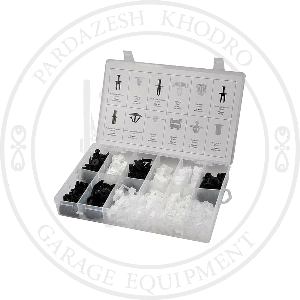کیت 270 عددی انواع خار رودری و تریم بدنه خودرو BENZ