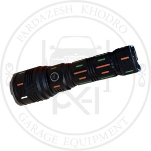 چراغ‌ قوه شارژی حرفه‌ای YEMAO YM-G66Y با برد 1200 متر و باتری 8000mAh