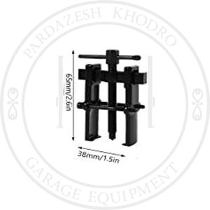 پولی کش ناخنی 65-38 میلیمتر یا فولی کش جداره نازک (ARMATURE BEARING PULLER) ابزاری کلیدی در تعمیرات و نگهداری خودرو و ماشینآلات است.