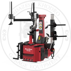دستگاه لاستیک درار SmartSafe مدل TC-195 با قابلیت تعویض رینگ تا ۲۸ اینچ و سیستم بدون اهرم با 5 هلپر